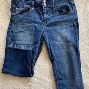 American Eagle Artist Super Stretch Capri's